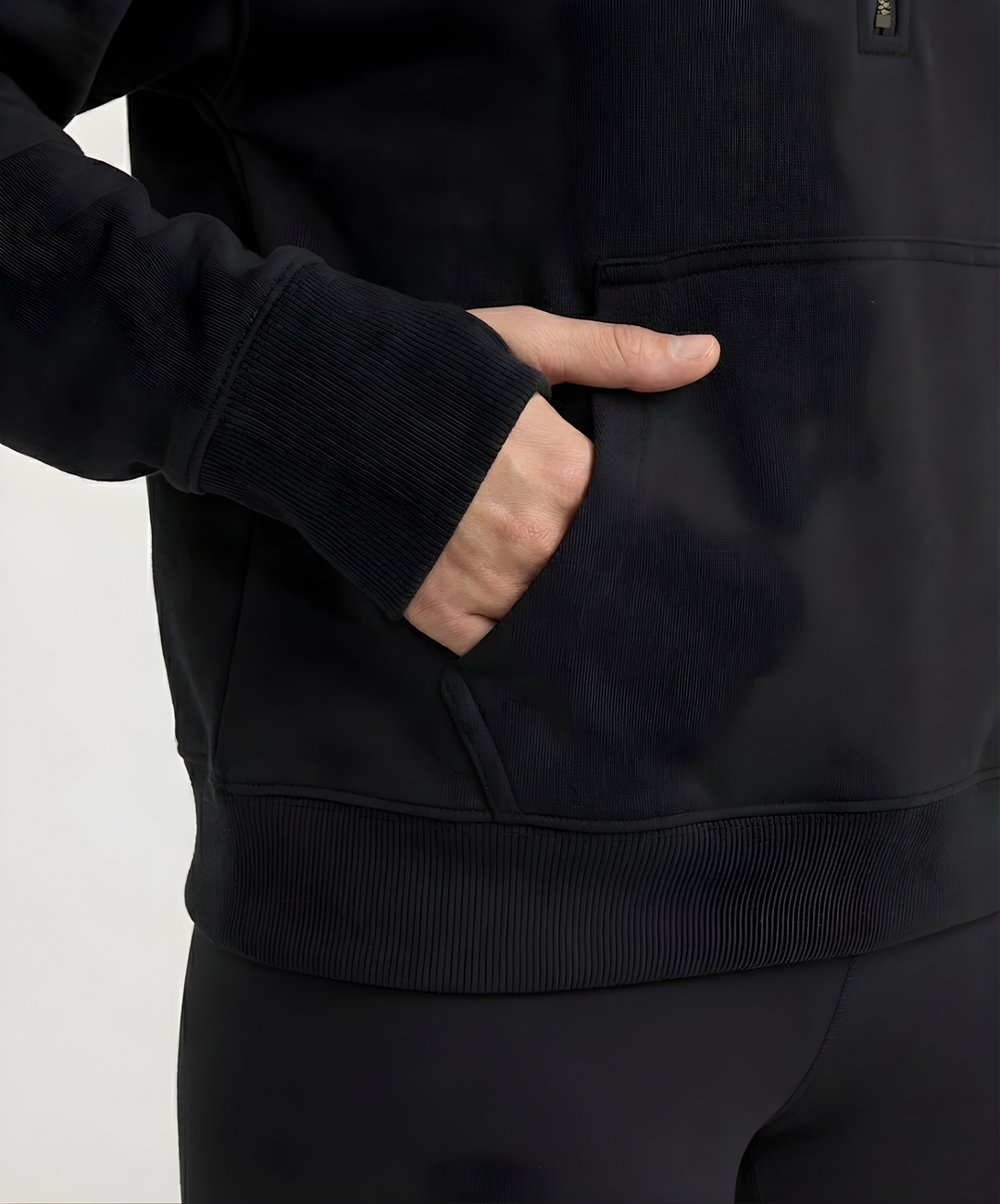 Elevate Oversized Funnel-Neck Half Zip