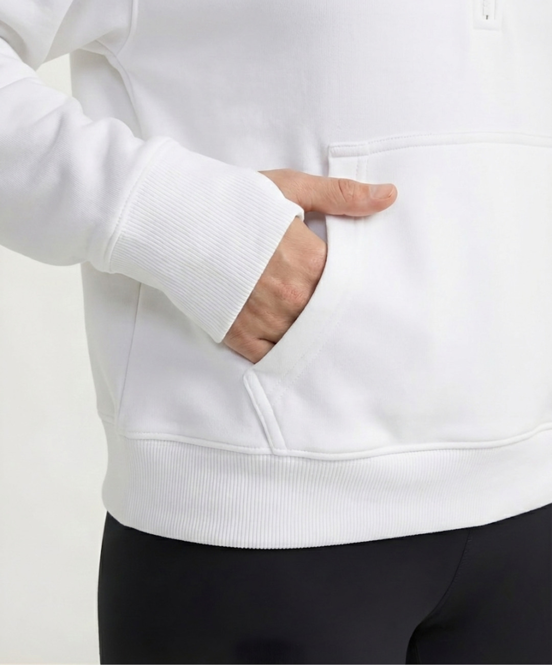 Elevate Oversized Funnel-Neck Half Zip