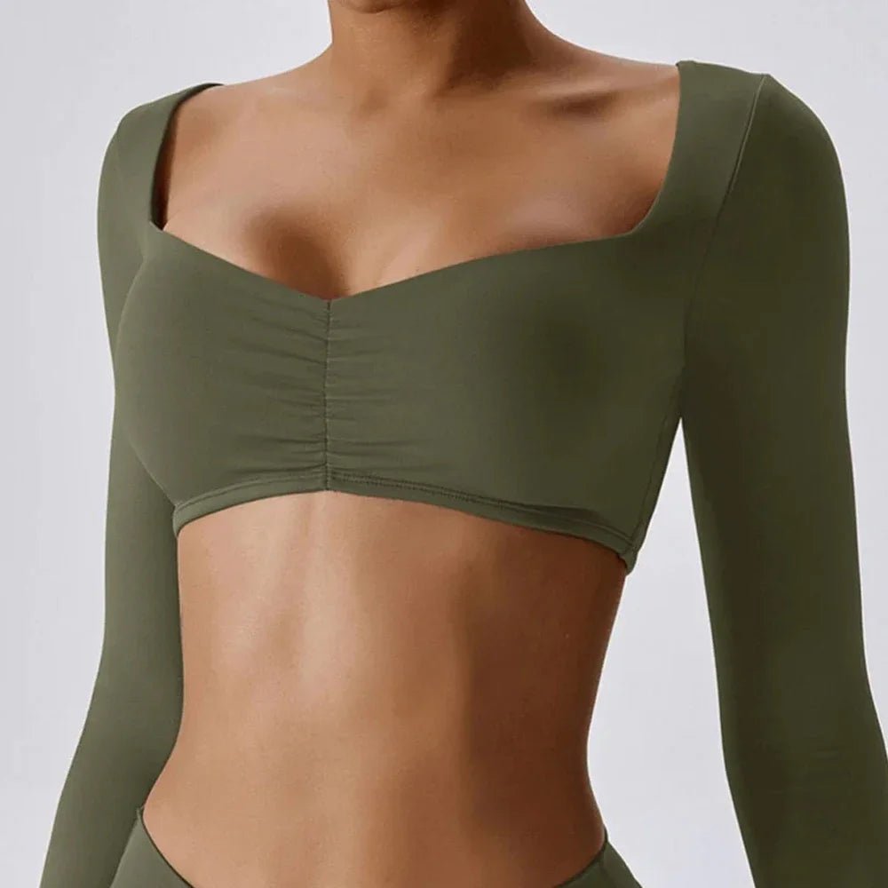 Front Scrunch Top - Elygnt